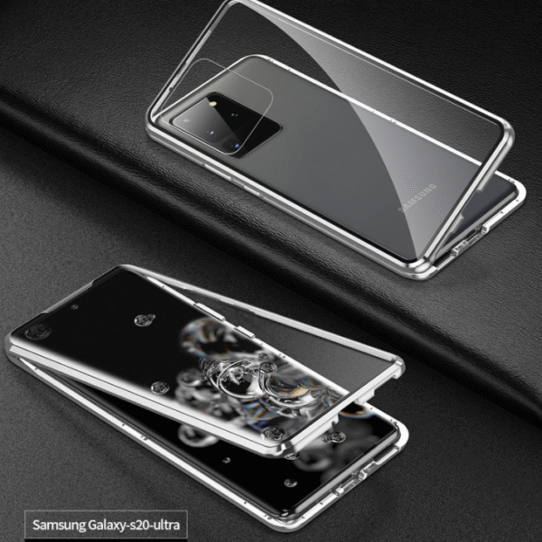 metallfodrall till Samsung S20 silver