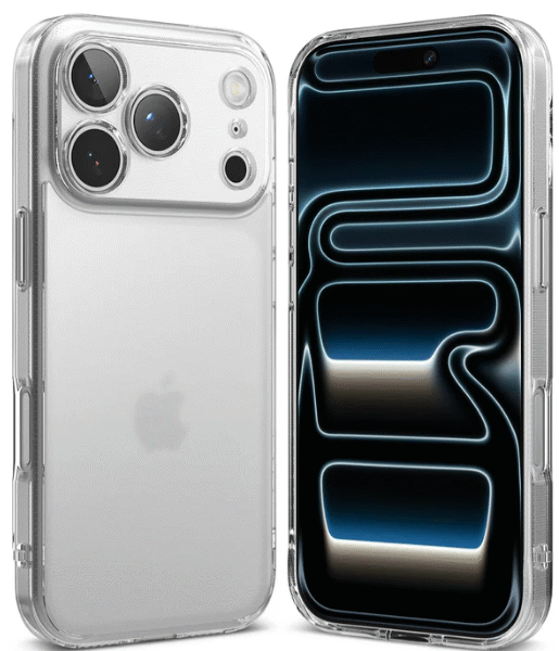 Slimmat Silikonfodral  – Transparent – iPhone 17 pro max