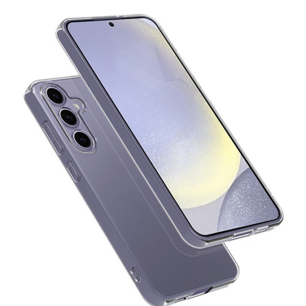 Slimmat Silikonfodral 1 mm – Transparent – Samsung A17 - Bild 2