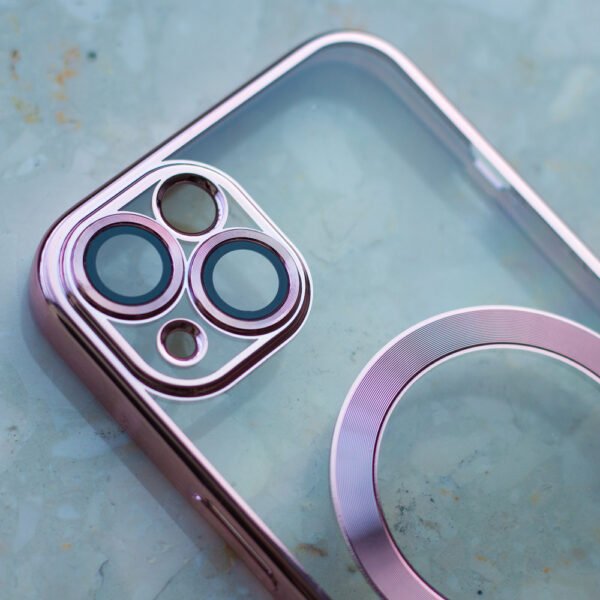 Chrome Mag-skal till iPhone 17 air roséguld - Bild 8