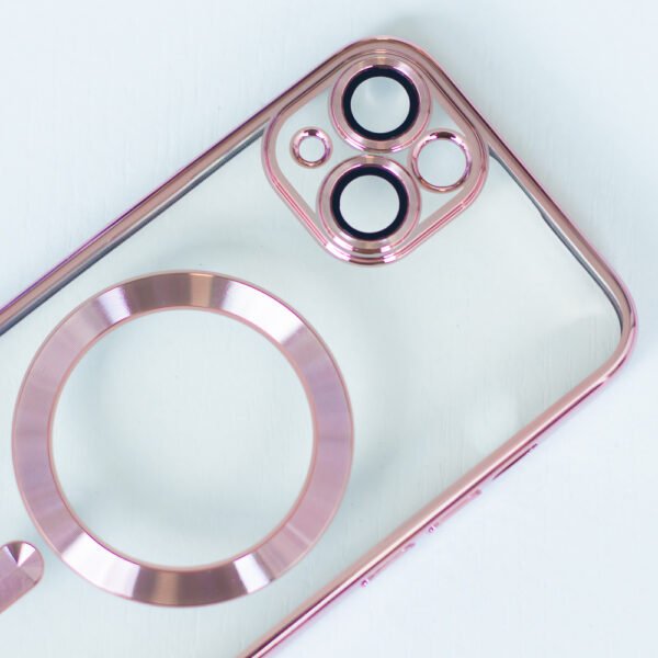 Chrome Mag-skal till iPhone 17 air roséguld - Bild 10