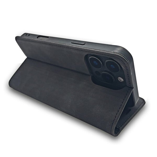 Suede för iphone 16e svart - Bild 4