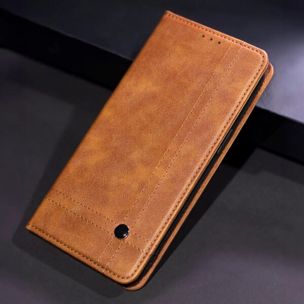 Smart Seam-skal till samsung a17 brun - Bild 2