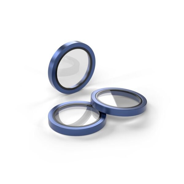 kameralinsskydd   för iphone 17 pro/max blå - Bild 4