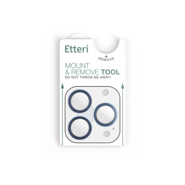 kameralinsskydd   för iphone 17 pro/max blå - Bild 5