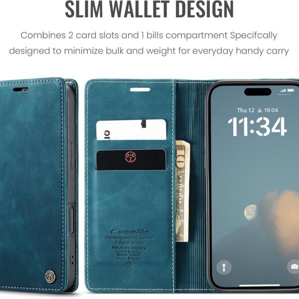 Caseme 0013 för Iphone 17 grönt - Bild 5