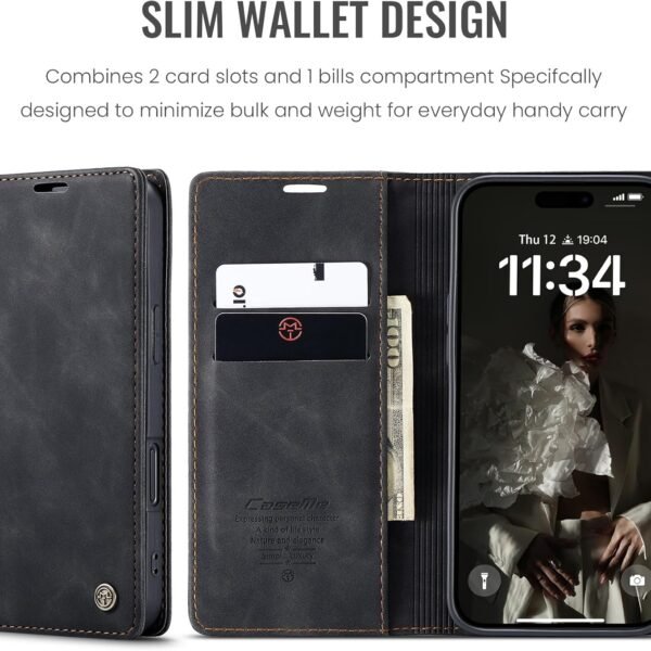 Caseme 0013 för Iphone 17 svart - Bild 7