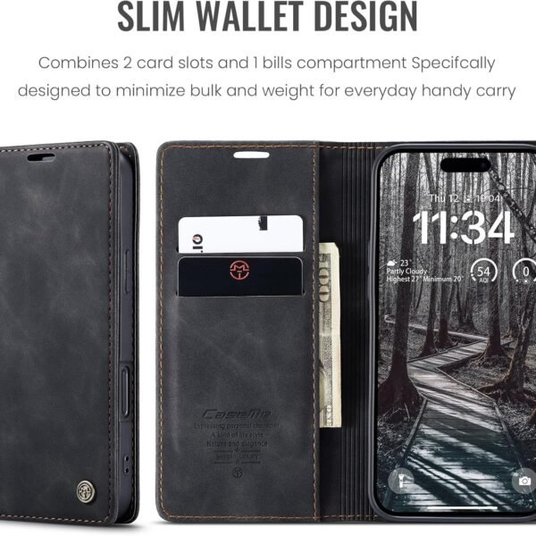 Caseme 0013 för Iphone 17 pro max svart - Bild 2