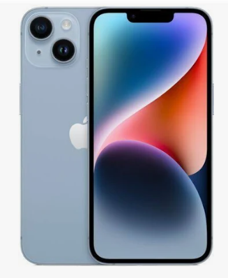 Iphone 14 blå