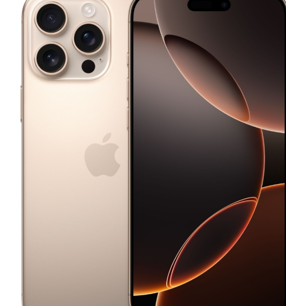 Iphone 16 pro max guld/256/93% batteri